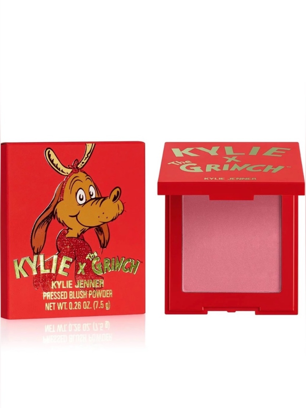 SALE rare kylie x grinch max the reindeer blush